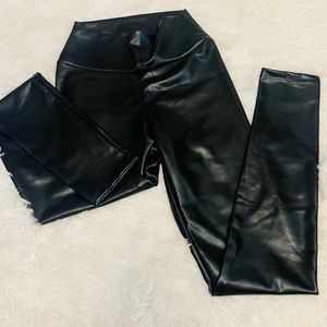 Women’s Faux Leather Leggings